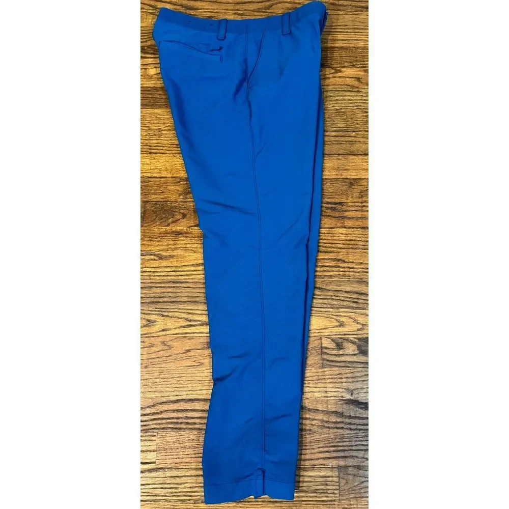 Under Armour UA Match Play comfort waist Vented Golf Pants Blue Mens Size 32x32*